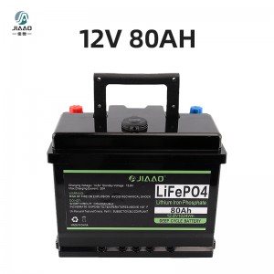 LFP Zonnebatterij 12v 80ah Lifepo4 Batterij Lithium Batterij